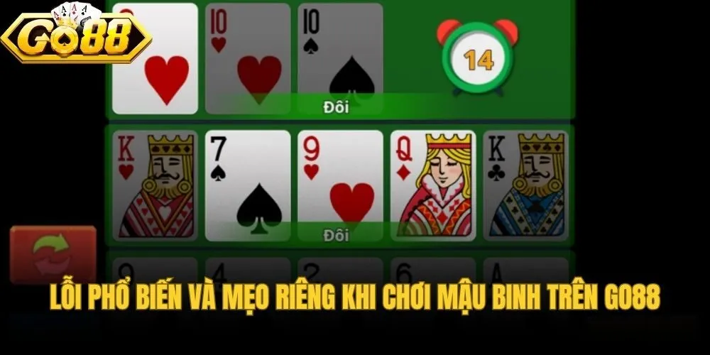 Thói quen kiểm tra ngược phản xạ chống lủng mỗi ván trên Go88