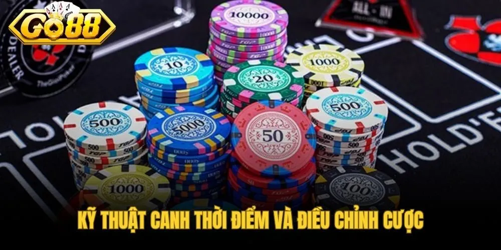 Canh thời điểm chuẩn và điều chỉnh mức cược linh hoạt