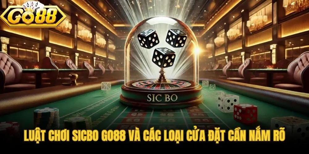 Luật chơi Sicbo và phân loại các cửa cược trên Go88